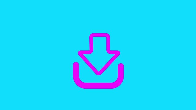 Phone Call Icon Animation: Minimalist
