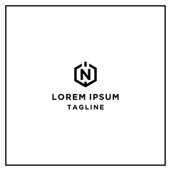 wn or nw hexagon logo