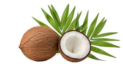coconut on Transparency background