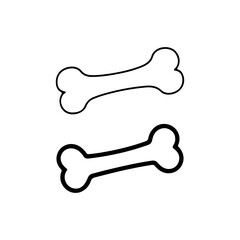 Dog Bone. Vector Illustration