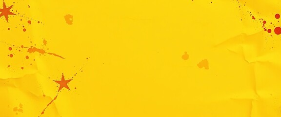 Faded yellowed paper texture with creases and stains, design element, old paper