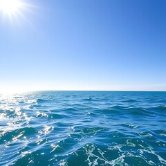 Obraz premium blue water background