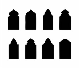 Islamic windows in oriental s...