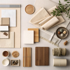 A welcoming entryway with a doormat made from natural fibers and a statement piece such as a woven jute wall hanging