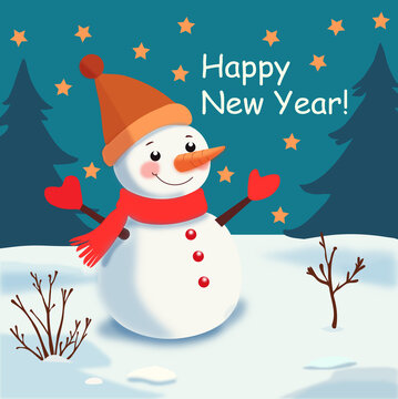 New year card 