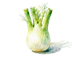 Fennel Freshness: A close-up view of fresh, vibrant fennel, a culinary delight. Its delicate leaves and crisp bulb are ready to elevate any dish.