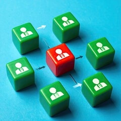 Networked people, one distinct