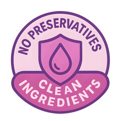 Pure and Clean Ingredients No Preservatives