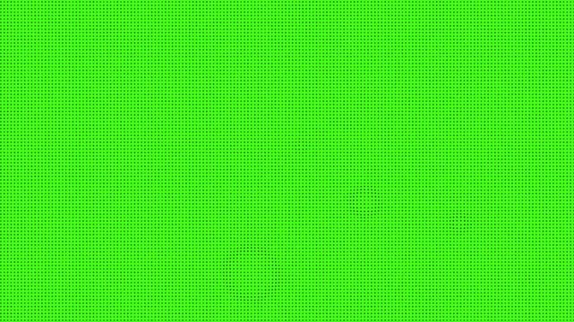 Black Dot Grid with Rapid Microburst Animations Energetic Ripple Surges, Dynamic Dot Opacity and Spacing, High Frequency Particle Effects on Green Screen