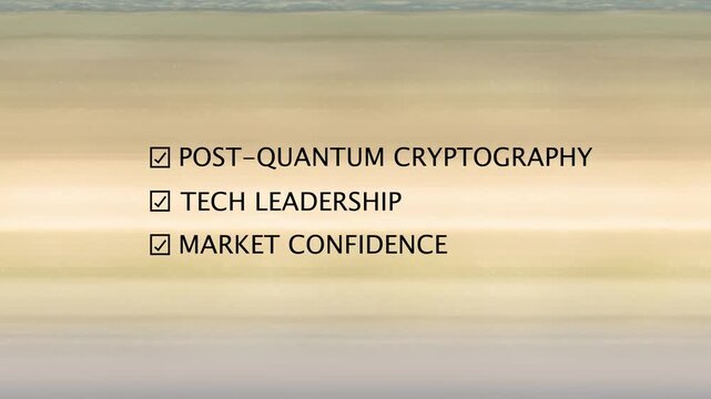 Professional businessman cryptography text verifying strategic with checkmark on colour background. Business leadership, market confidence text..