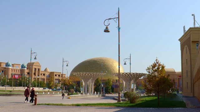 22 October 2025, 22 October 2025, Altyn Samruk Flying (Golden Egg) Theater and Museum, Turkestan City, Kazakhstan