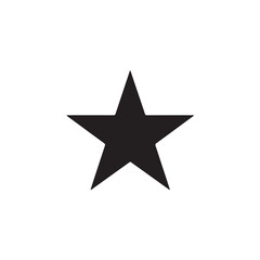 Christmas Star Icon Silhouette