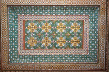 Palais de la Bahia, son architecture, Marrakech, Maroc