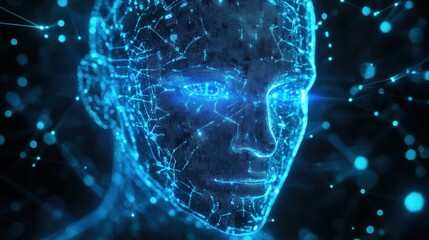 AI-powered Robotic Mind Processing Real-time Cyber Interaction