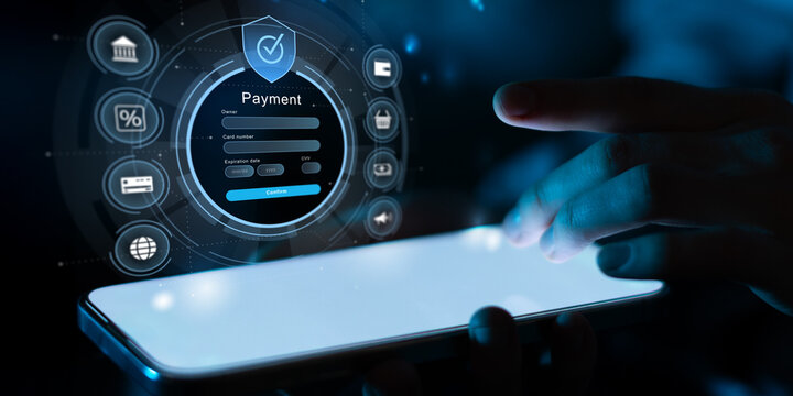 Interactive Payment Verification Panel in Secure Financial Platform.