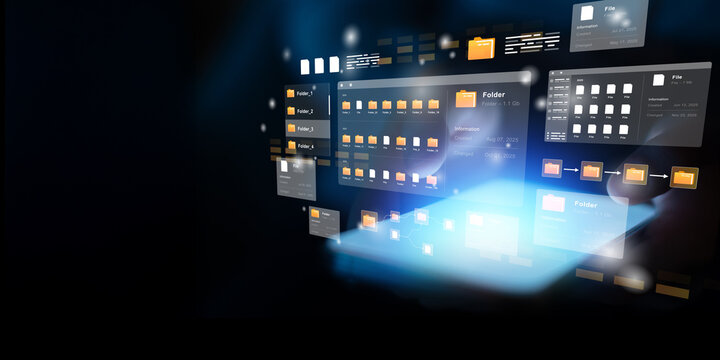 Virtual Folder System for Data Organization and Structured File Navigation.