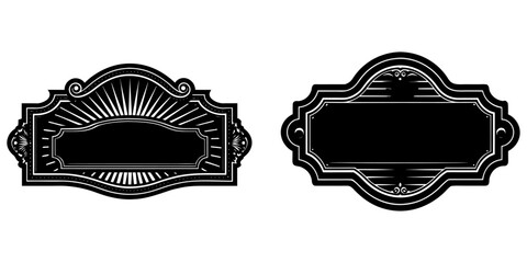 Blank weather-beaten metal sign, antique workshop setting, dramatic shadows.