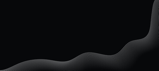 Abstract Business Stream Lines Forming Modern Dynamic Pattern