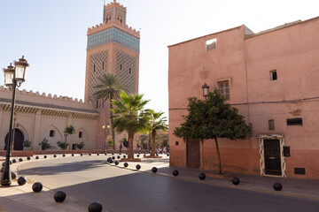 Médina de Marrakech, mosquée, Maroc