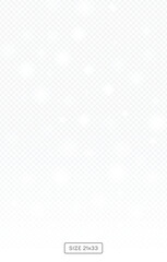 abstract white background with dynamic snowfall effect