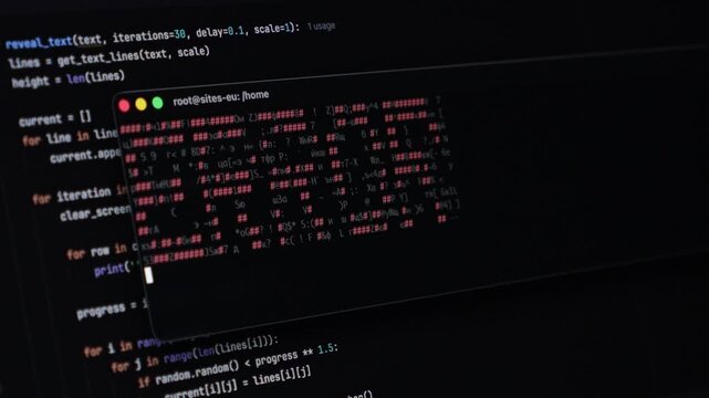 Close-up view of a computer terminal displaying a server log error message, representing technical challenges, troubleshooting, and code diagnostics in a modern IT infrastructure.