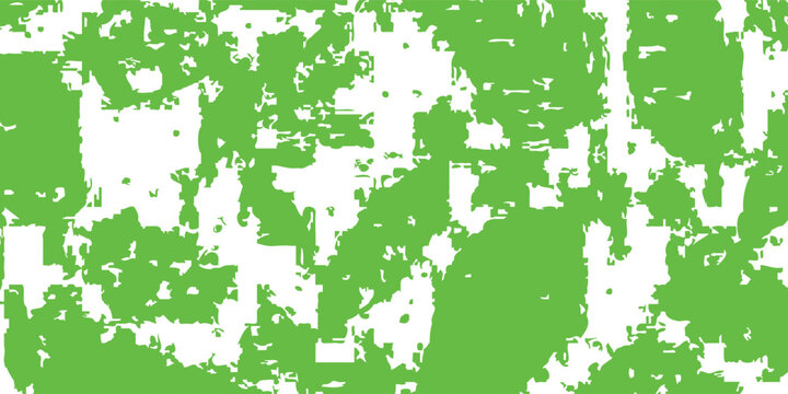 Vibrant lime green abstract pattern with a distressed grungy and pixelated texture.