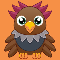 Cute Cartoon Owl Character Illustration