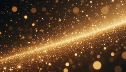 Abstract golden particle field
