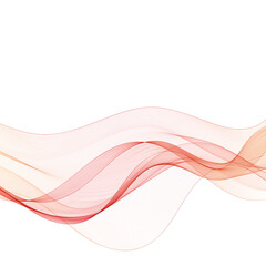 Abstract red wave. Design element. Business presentation layout.