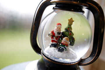 boule à neige et Noël