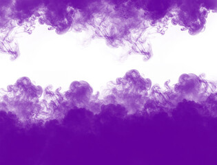 Abstract digital background featuring vibrant purple hues with dynamic black negative space and subtle blue and red noise textures creating a modern visual effect