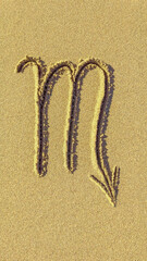 The imprint of the zodiac sign on Scorpio