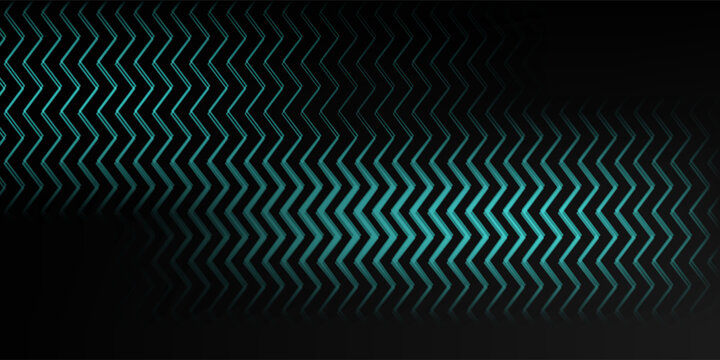 abstract black background with diagonal lines, cyan color