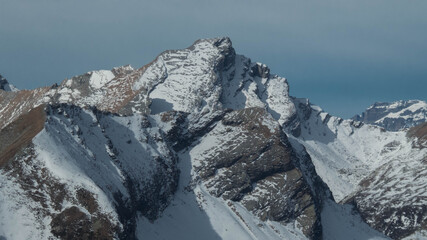 landscape during winter in vigezzo valley, italy