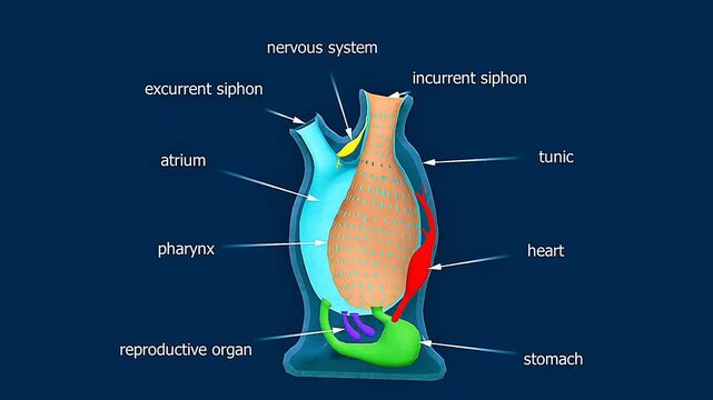 Ascidians anatomy
