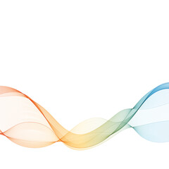 Colorful abstract wave. layout for presentation. Eps 10