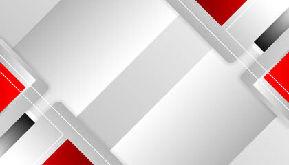 Red white professional geometric background design