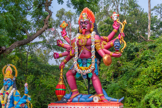 Famous kali temple in india, Famous temples in india - Chengalpattu Kaali temple, Kovilathangal, Sri Koilpuram, Chengalpattu to thiruporur road, Chengalpattu or Chengalpat, Kanchipuram, Tamil Nadu.