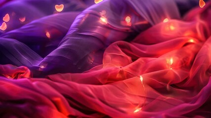 A close-up shot of a person resting on a bed, possibly asleep or recovering