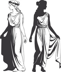 vector illustration of a couple