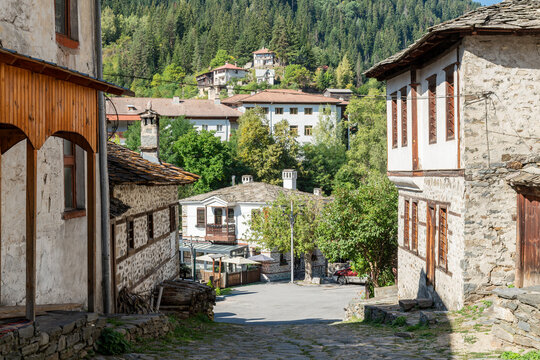 The Village of Shiroka Laka in the Rhodope Mountains, Bulgaria