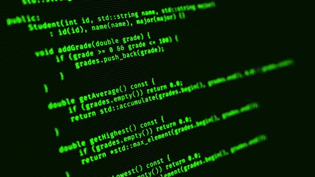 Program code scrolling down - loop