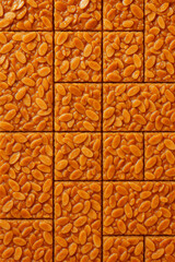 Naklejka premium Almond Florentine Texture Pattern