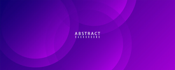 Minimal geometric background. Purple elements with fluid gradient. Dynamic shapes composition. poster