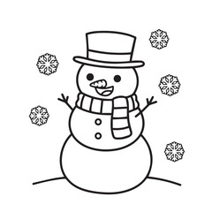 Bold-Easy Cute Christmas Coloring Pages