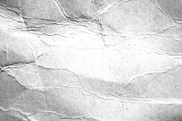 Creased crumpled paper texture overlay effect, png wrinkled paper surface
