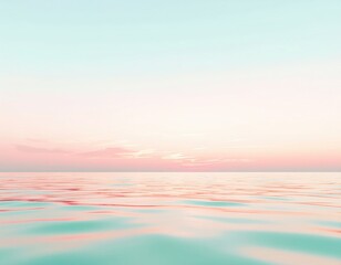 Serene Ocean Horizon