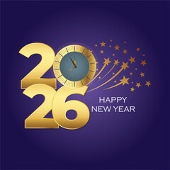 celebration, greting  new year 2026