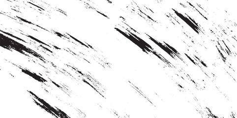 Abstract grunge background. Black and white texture vector. Brush strokes.