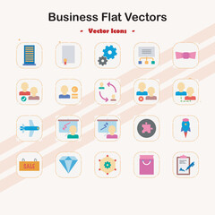Business Flat Vectors